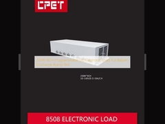 250W 8CH charge électronique en courant continu programmable pour le test de vieillissement de la batterie