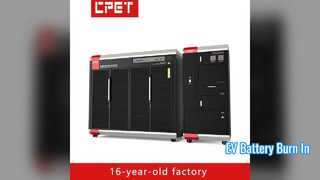 Brûlure de batterie EV dans un équipement de test