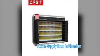 Alimentation électrique brûlée dans l'équipement de test de chambre