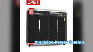 Test de précision de l'alimentation électrique dans la chambre