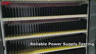 test de rodage de l'alimentation de la carte TV/de l'écran