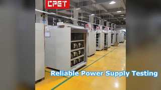 Test de brûlure de l'alimentation électrique dans la chambre