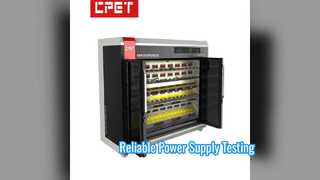 Alimentation électrique brûlée dans l'équipement de test de chambre