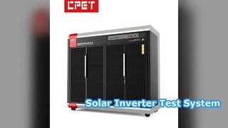 Système de test de brûlage d'onduleur solaire